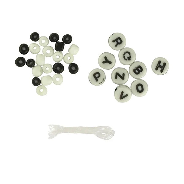 Twin Pack Alphabet Round & Seed Bead Kit